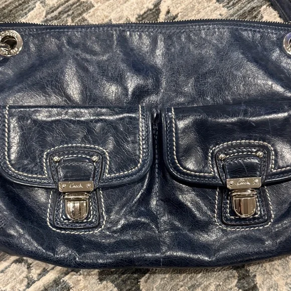 Coach Navy Blue Crossbody Bag - Picture 2 of 4